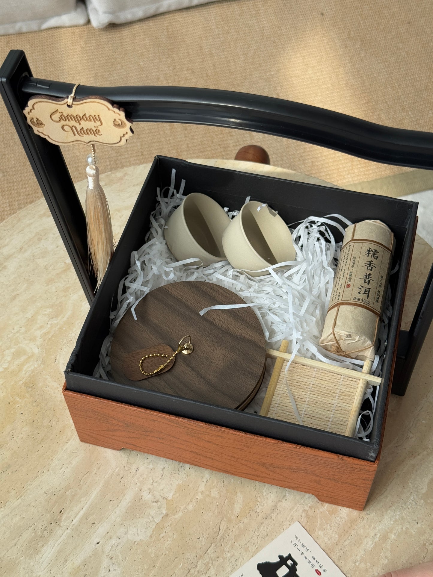 Set D - 高档手提礼盒 Deluxe Handheld Gift Box (热卖款)