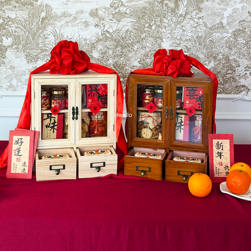 Set C -【马到丙午】百家姓复古木盒