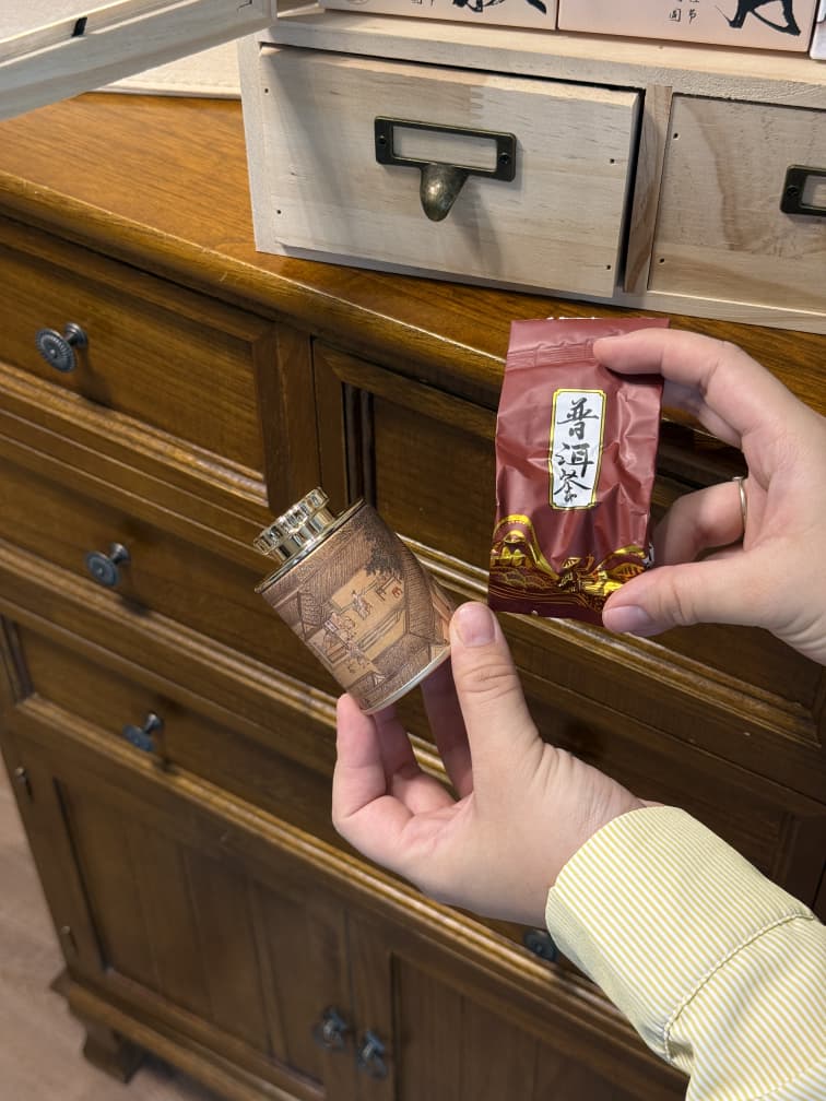 Set D - 中秋高档木盒 【中秋赏月】 Mid-Autumn Wooden Gift