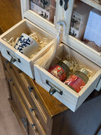 Set D - 中秋高档木盒 【中秋赏月】 Mid-Autumn Wooden Gift